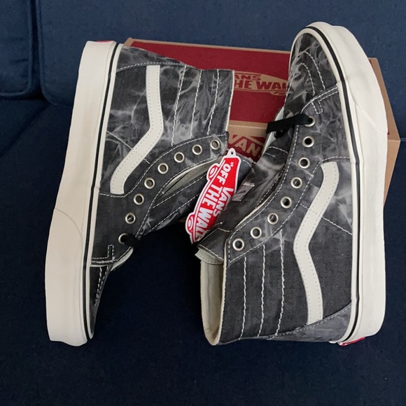 Vans Sk8-Hi Tapered Denim Destroy MENS - Picture 10 of 16